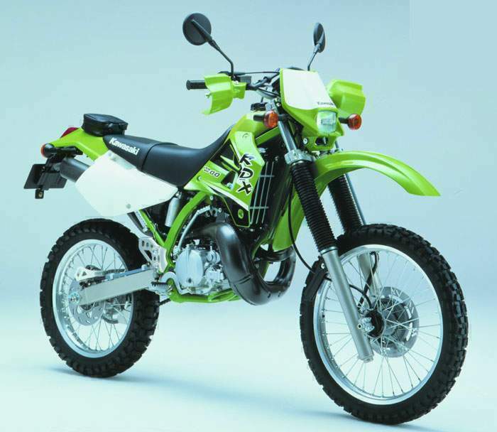 download KAWI KDX200 Motorcycle able workshop manual