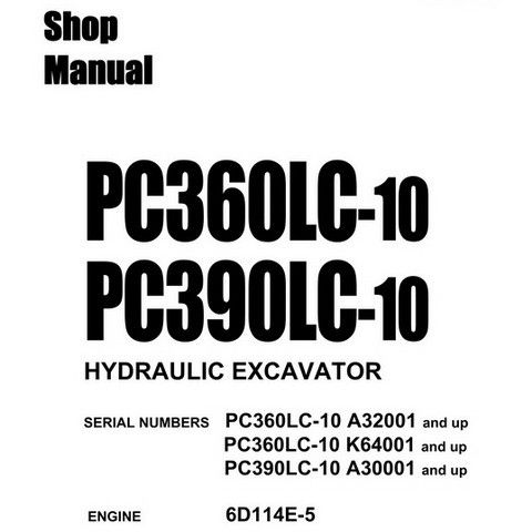 download KOMATSU PC09 1 Hydraulic Excavator Operation S N 1 up able workshop manual