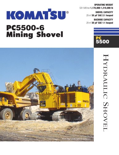 download KOMATSU PC5500 6 Hydraulic SHOVEL Hydraulic s able workshop manual