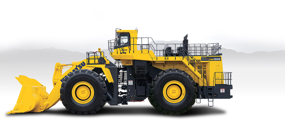 download KOMATSU WA1200 6 Wheel Loader able workshop manual