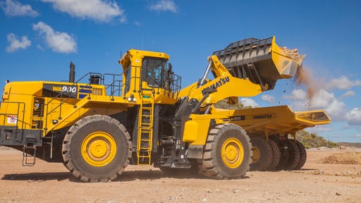 download KOMATSU WA900 3 Wheel Loader able workshop manual