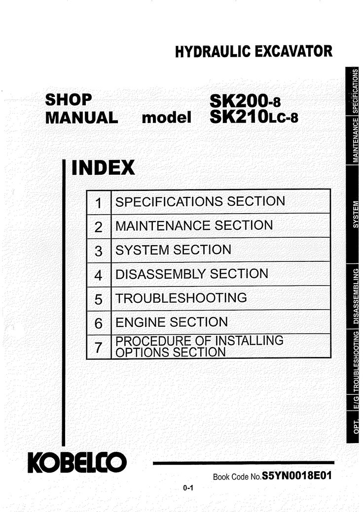 download Kobelco SK200 8 able workshop manual