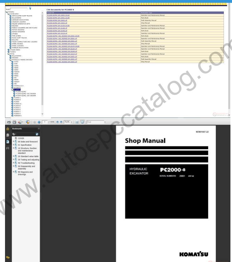 download Komatsu D275A 5 Dozer Bulldozer SN 25001 up able workshop manual