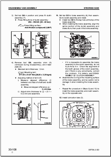 download Komatsu D31EX 21 D31PX 21 D37EX 21 D37PX 21 D39EX 21 D39PX 21 Bulldozer Operation  2 able workshop manual