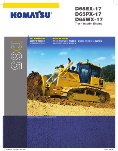 download Komatsu D65EX 15 D65PX 15 D65WX 15 able workshop manual