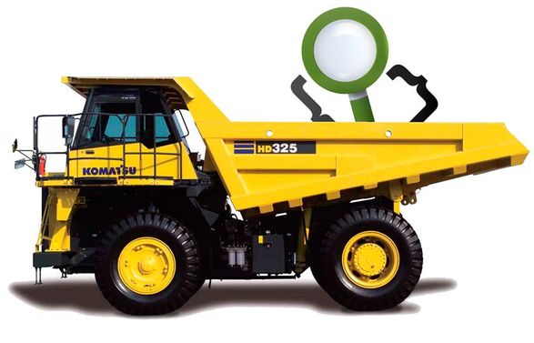 download Komatsu HD325 5 Dump Truck SN up able workshop manual