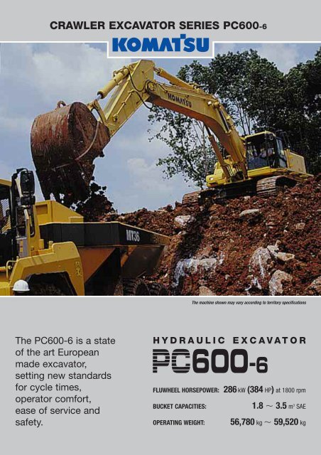 download Komatsu PC600 7 PC600LC 7 Hydraulic Excavator able workshop manual