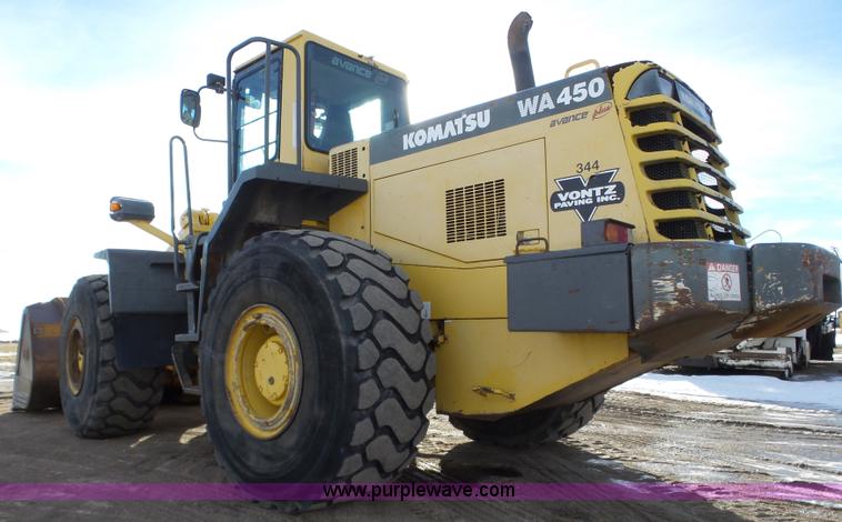 download Komatsu WA450 3MC Wheel Loader able workshop manual