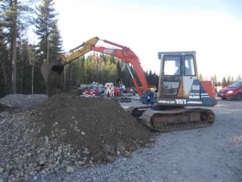 download Kubota KH 151 Excavator able workshop manual