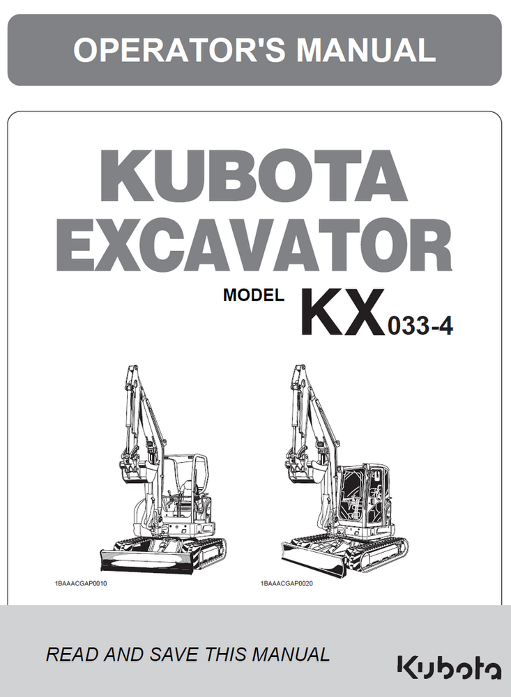 download Kubota KH 66 Excavator able workshop manual