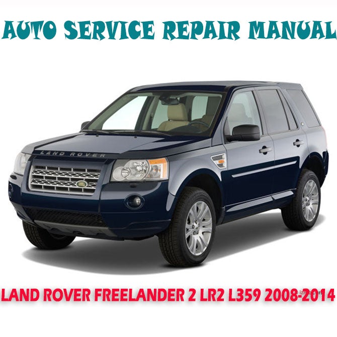 download Land Rover Freelander Manual workshop manual