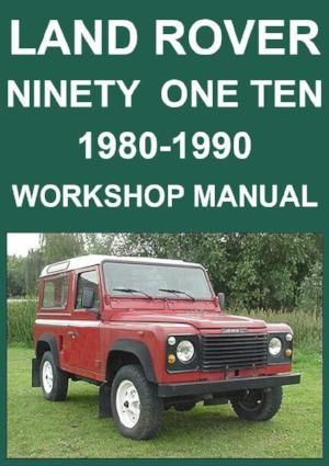 download Land Rover Ninety One Ten workshop manual