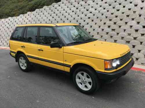 download Land Rover Range Rover P38 workshop manual