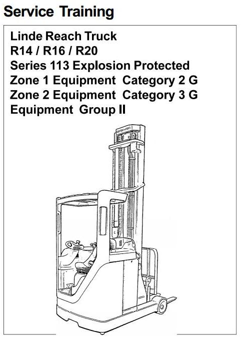 download Linde Electric Reach Truck Type 115 03 R14 R16 R20 03 N 03 HD 03 Training able workshop manual