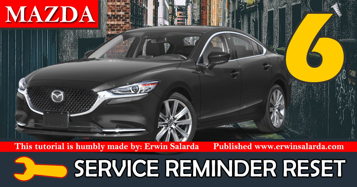 download MAZDA 6 able workshop manual