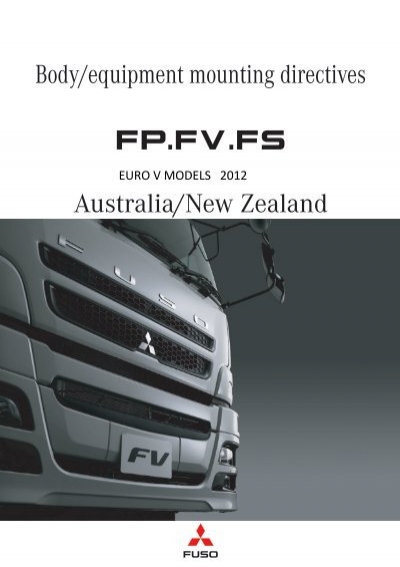 download MITSUBISHI FUSO FP R FS FV Truck able workshop manual