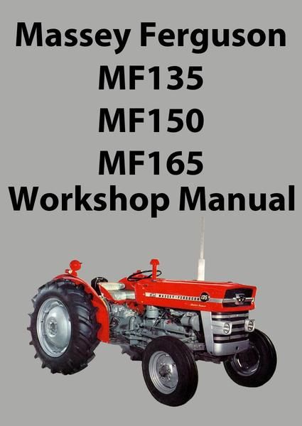 download Massey Ferguson MF135 MF150 MF165 tractor workshop manual