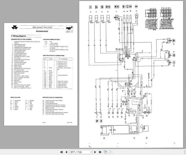 download Massey Ferguson MF3600 tractor workshop manual