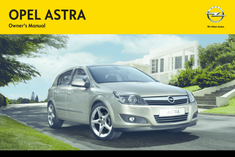 download OPEL ASTRA able workshop manual