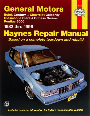 download Oldsmobile Cutlass Ciera able workshop manual