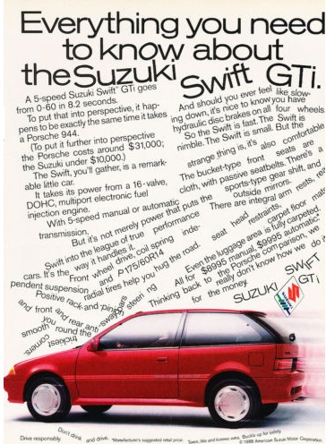 download SUZUKI SWIFT GTI able workshop manual