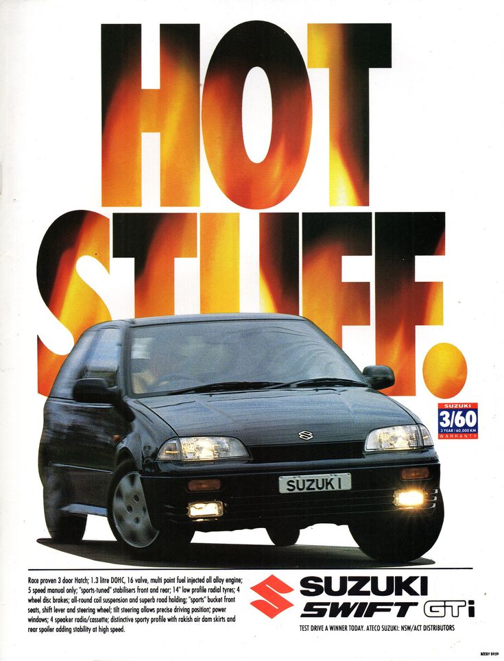 download SUZUKI SWIFT GTi MK2 able workshop manual