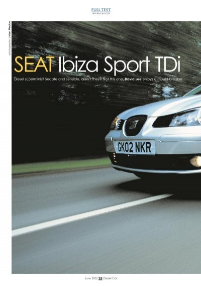 download Seat Ibiza 1.9 TDI s able workshop manual