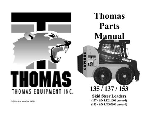 download Thomas 115 Loader able workshop manual