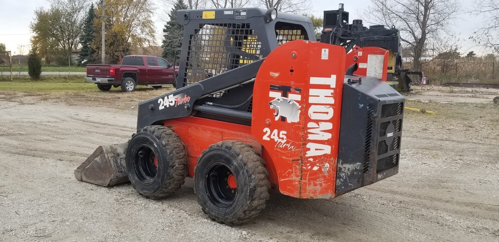 download Thomas 245 Skid Steer Loader able workshop manual