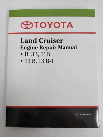 download Toyota 3B B 11B 13B engine manual workshop manual