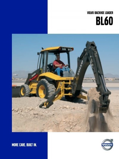 download VOLVO BL60 BACKHOE Loader able workshop manual