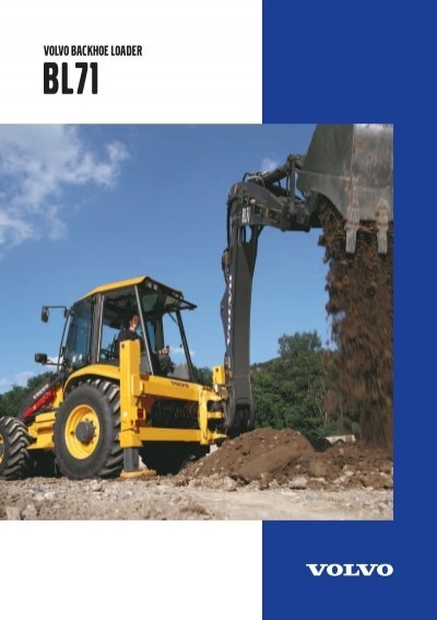 download VOLVO BL60 BACKHOE Loader able workshop manual