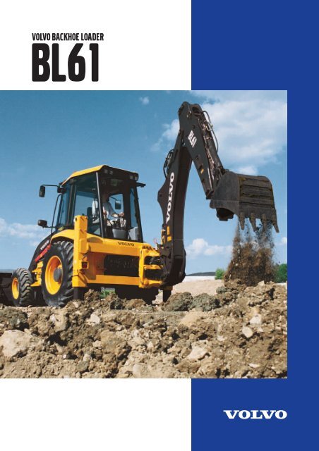 download VOLVO BL61 BACKHOE Loader able workshop manual