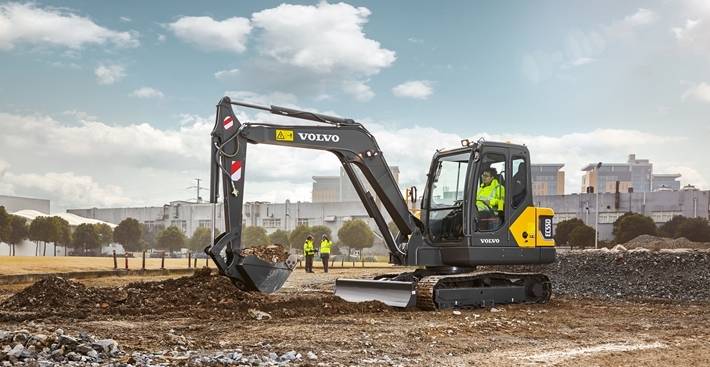 download VOLVO EC55 COMPACT Excavator able workshop manual