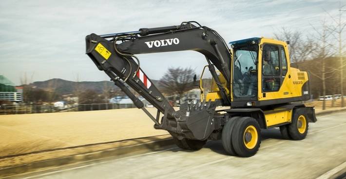 download VOLVO EW140 WHEELED Excavator able workshop manual