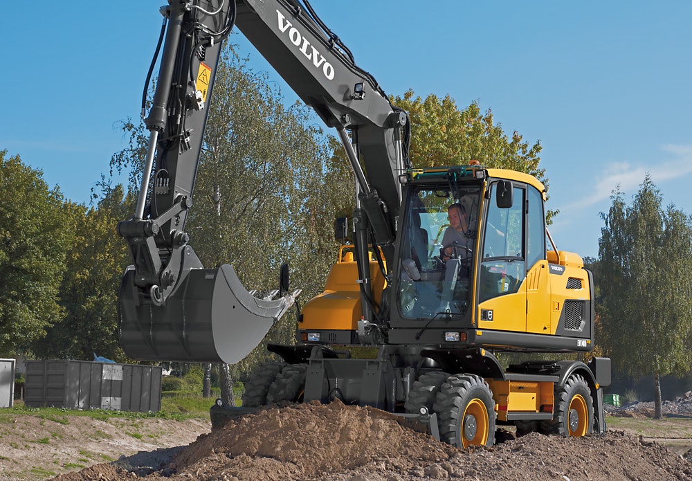 download VOLVO EW140D WHEELED Excavator able workshop manual