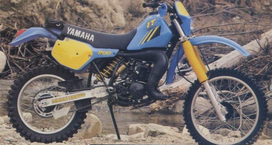 download Yamaha IT200N Motorcycle able workshop manual