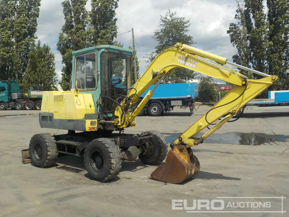 download Yanmar B50W B50W 1 Wheel Excavator able workshop manual